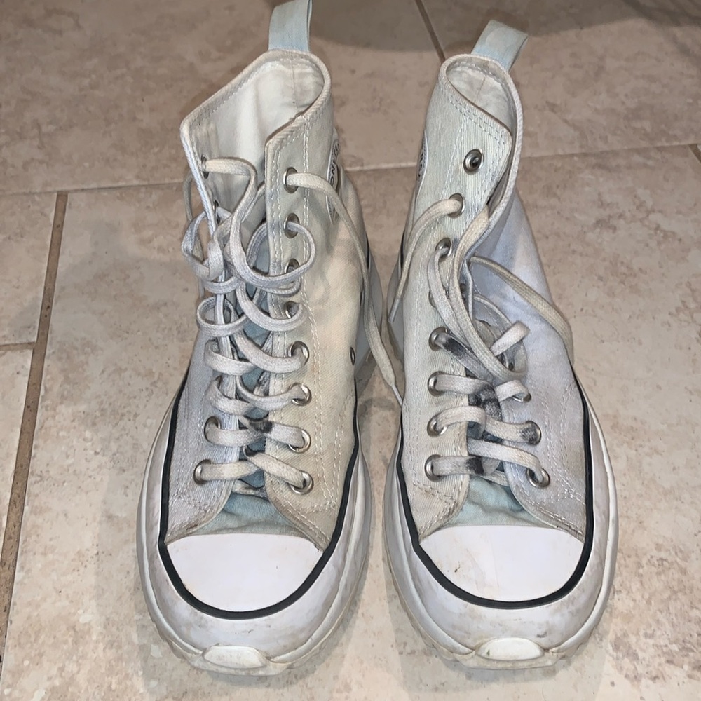 Split Colored Platform Converse Run-Star-Hike - image 1